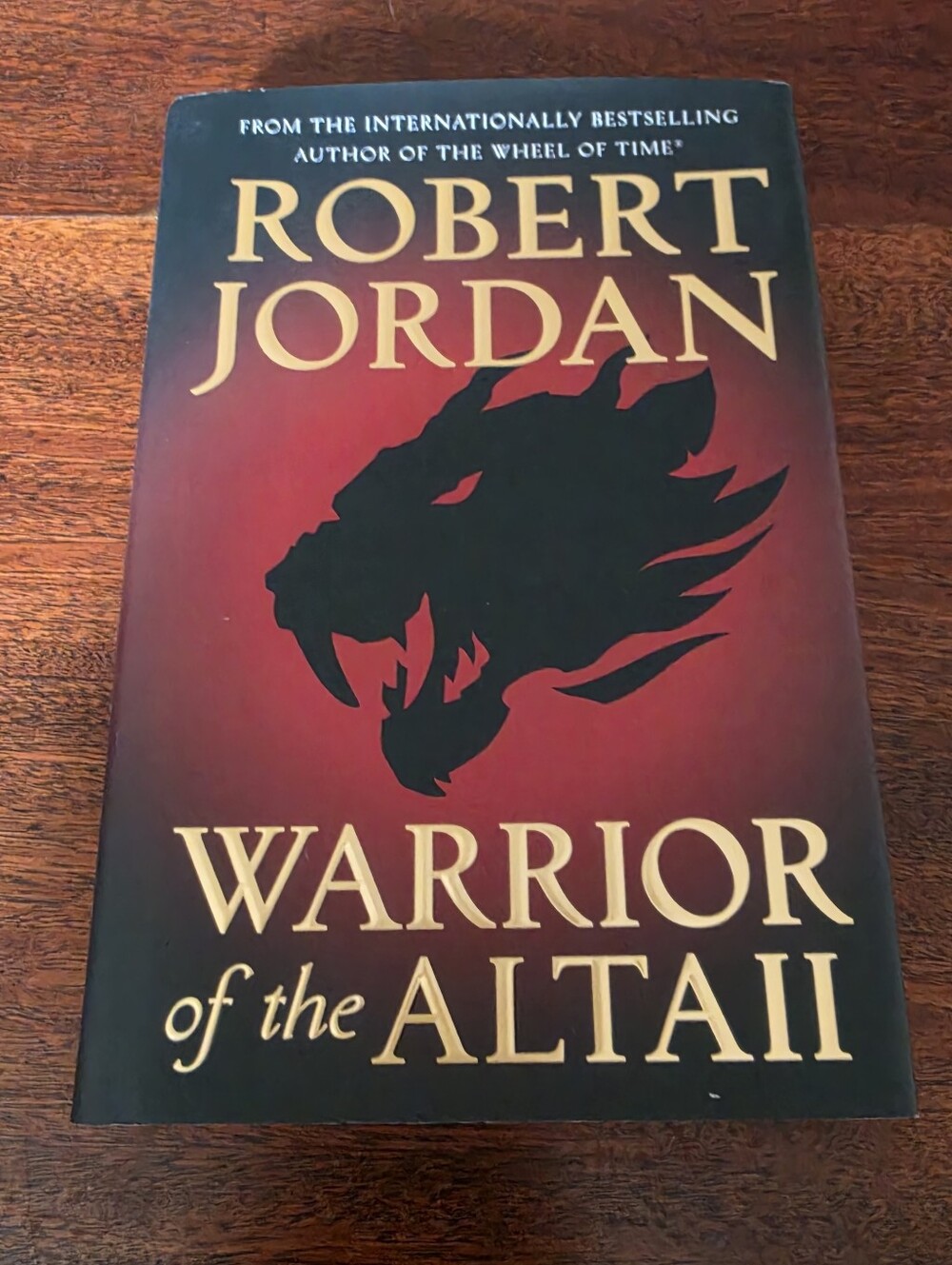 Robert Jordan Warrior Of The Altaii 2019 1st/1st Hardcover Book